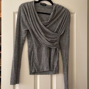 Something Navy wrap like top